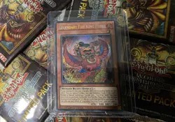 Yugioh Legendary Fire King Ponix LP25-EN004 Limited Edition Secret Rare - Image 1