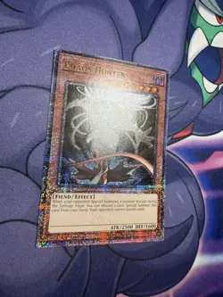 Chaos Hunter Quarter Century Secret Rare RA02-EN007 Yugioh - Image 2