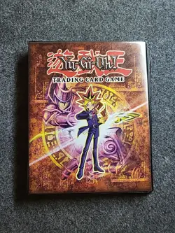 Vintage 1996 Konami YU-G-IOH CARD Binder YUGIOH - Image 1