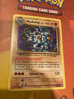 Machamp Holo Foil / Shiny Pokemon TCG Card XY Evolutions 59/108 NEAR MINT - Image 2
