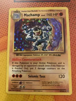 Machamp Holo Foil / Shiny Pokemon TCG Card XY Evolutions 59/108 NEAR MINT - Image 3