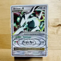 2009 Arceus Lv. X DP56 Diamond Pearl Promo Ultra Rare Holo English Pokemon Card - Image 1