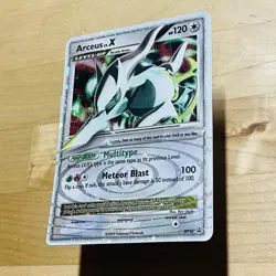 2009 Arceus Lv. X DP56 Diamond Pearl Promo Ultra Rare Holo English Pokemon Card - Image 3