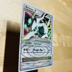 2009 Arceus Lv. X DP56 Diamond Pearl Promo Ultra Rare Holo English Pokemon Card - Image 4