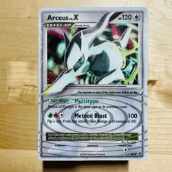 2009 Arceus Lv. X DP56 Diamond Pearl Promo Ultra Rare Holo English Pokemon Card - Image 5