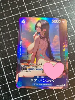 Boa Hancock One Piece Custom Bikini Rare Sexy TCG Waifu Card GYAT Big OPPAI - Image 1