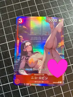 Nico One Piece Custom Bikini Rare Sexy TCG Waifu Card GYAT Big OPPAI - Image 1
