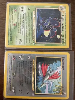 Pokemon Wotc TCG Card Lot Of 13 Vintage From Heavy Play To Near Mint YGA Cards - Image 2