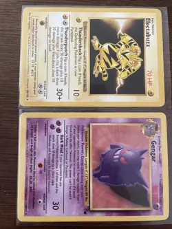 Pokemon Wotc TCG Card Lot Of 13 Vintage From Heavy Play To Near Mint YGA Cards - Image 4