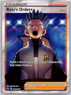 Boss's Orders (Full Art) Promo SWSH: Sword & Shield Promo Cards SWSH251 NM - Image 1