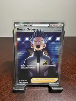 Boss's Orders (Full Art) SWSH251 SWSH: Sword & Shield Promo Cards Holo - Image 1