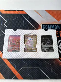 Sealed Pokemon 151 Ultra Premium Collection (UPC) 3 Card Promo Set (mew/mewtwo) - Image 1