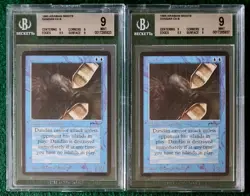 Dandan - Arabian Nights - Lot Of 2 - MTG - BGS 9. Mint. Both Cards Are Quad + - Image 1