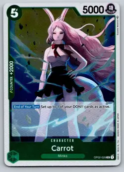 Carrot OP02-029 One Piece FOIL Card - Image 1