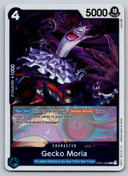 Gecko Moria OP01-088 One Piece FOIL Card - Image 1