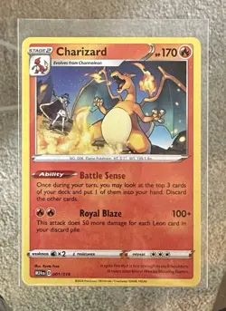 Charizard 2025 U.S. McDonald’s Happy Meal Pokemon Promo Card M24 en D 001/015 NM - Image 3