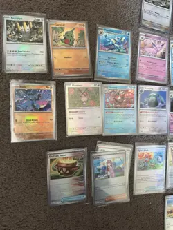 Pokemon Prismatic Evolutions Lot. Pokeballs Masterballs and Trainer Cards - Image 2