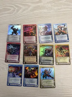 CHAOTIC Cards Creature And Attack Rare Lot Of 11 Rare Foils!! - Image 1