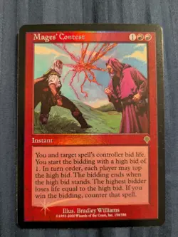 Mages' Contest Invasion Foil 154/350 2000 Magic: The Gathering Card NM - Image 1