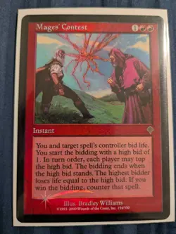 Mages' Contest Invasion Foil 154/350 2000 Magic: The Gathering Card NM - Image 3