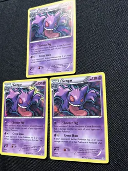 Pokemon Gengar TCG Holo Rare Card 35/83 Generations LP Set Of 3 - Image 5