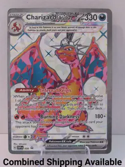 Charizard ex - 056 SV: Scarlet & Violet Promo Cards NM Holo English 17777 - Image 1
