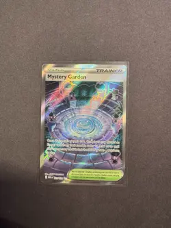 Pokemon TCG Mystery Garden Trainer Card Holo Rare NM 172/132 Mega Evolution - Image 1