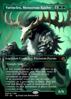 Vorinclex, Monstrous Raider Style Card For EDH and Playtest - Image 1