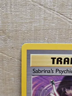 Sabrina's Psychic Control 121/132 Gym Challenge 1st Edition Pokemon Card TCG - Image 3