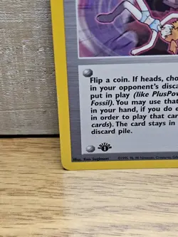 Sabrina's Psychic Control 121/132 Gym Challenge 1st Edition Pokemon Card TCG - Image 5