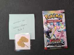 Pokemon Prismatic Evolutions Booster Pack x1 NEW Factory Sealed English 10 Cards - Image 1