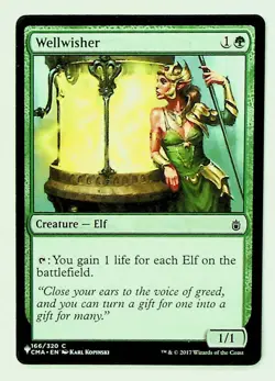 Wellwisher - Commander Anthology Regular Card - Image 1