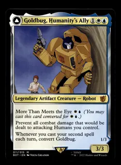 Goldbug, Humanity's Ally 11 M Universes Beyond: Transformers - Image 1