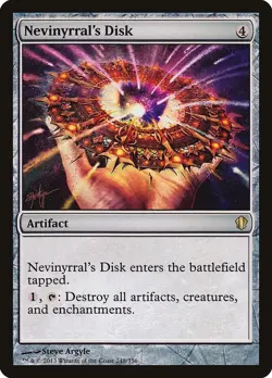 Nevinyrral's Disk LP #248 Commander 2013 MTG - Image 1