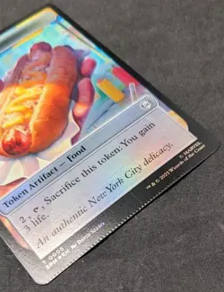 Food \ Spider Token FOIL - MTG Magic the Gathering Spiderman - Crimped - Image 3