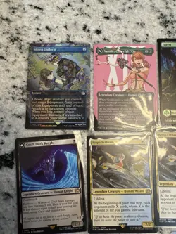 MTG Final Fantasy LOT 35 Rare Foils, Mystics & More Pack Fresh - Image 2