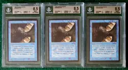 Dandan - Arabian Nights - Lot Of 3 - MTG - BGS Graded 8.5. - Image 1