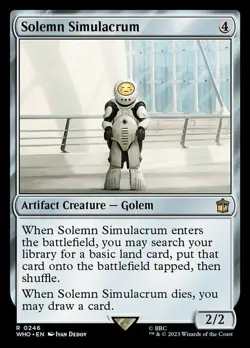 MTG - Solemn Simulacrum | Dr Who. - Image 1