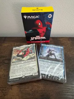 Spider-Man Welcome Deck (White, Peter Parker) - Magic: The Gathering - Image 1