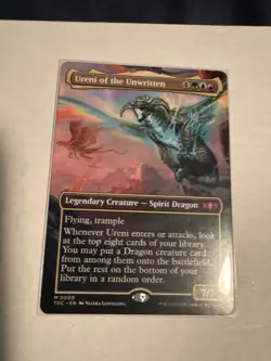 Ureni of the Unwritten (Borderless) Commander: Tarkir: Dragonstorm Regular - Image 1