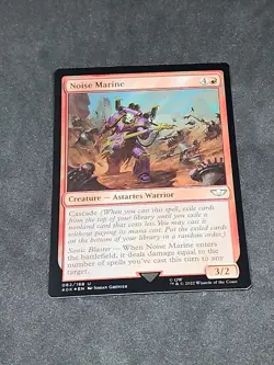 Noise Marine SURGE FOIL x1 - MTG Warhammer 40K Rare - Check My Store! - Image 1