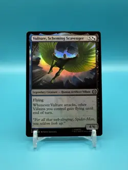 Vulture, Scheming Scavenger - Marvel’s Spider-Man (SPM) - MTG - FOIL - NM - Image 1