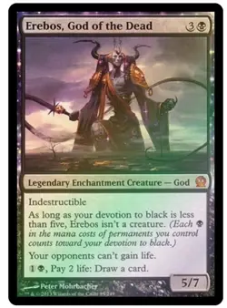 Erebos, God of the Dead Theros Foil- NM/M - Image 1