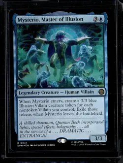 Mysterio, Master of Illusion - 37 - SPM - Foil - NM - MTG Magic the Gathering - Image 1