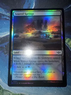 Soured Springs Outlaws of Thunder Junction Foil - Image 1