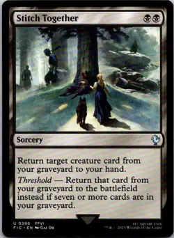 Stitch Together U Sorcery Commander: FINAL FANTASY 286 Near Mint - Image 1