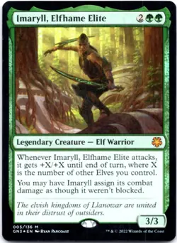 Imaryll, Elfhame Elite - FOIL - Magic Game Night: Free-For-All - 5 NM - Image 1