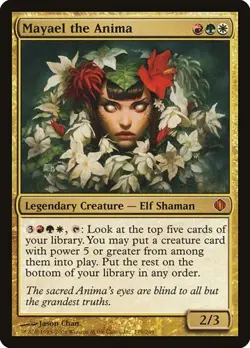 Mayael the Anima Shards of Alara HP MTG - Image 1