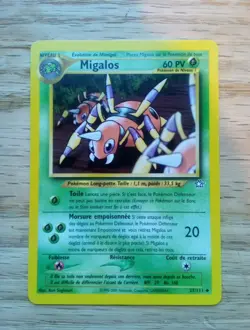 Vintage 1995 Machoke #67 34/102 Pokemon Card With Bonus 95-2001 Migalos #168 - Image 4