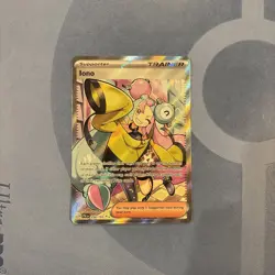 Pokemon TCG Iono Scarlet & Violet Paldea Evolved Holo Ultra Rare Card 254/193 - Image 1